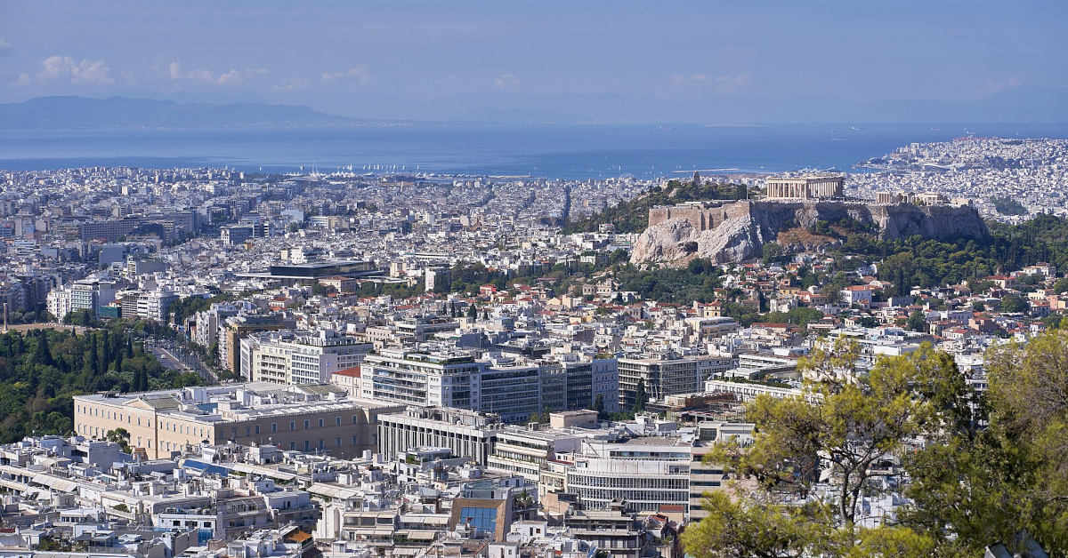 Jaka jest temperatura w Grecji w lutym?